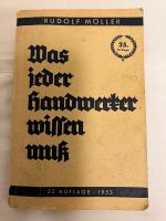 Buch Was jeder Handwerker wissen muss von 1953 Kreis Ostholstein - Bad Schwartau Vorschau