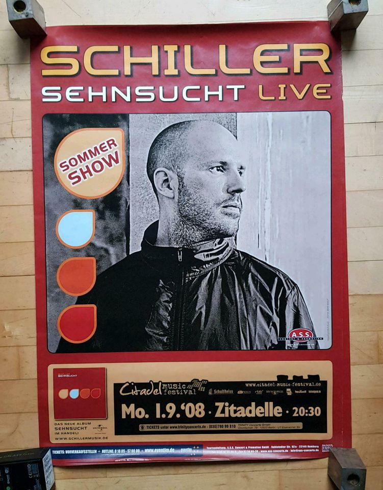 POSTER - Schiller, Cranberries, Nelly, Bosse, Nena, Residents, in Berlin