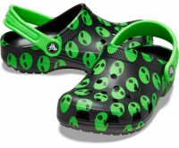 Crocs Kids’ Classic bunt grün Clog Alien  black Kinder Gr. 28-29 Niedersachsen - Braunschweig Vorschau