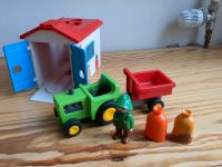 Playmobil 123: Traktor mit Garage Wandsbek - Hamburg Volksdorf Vorschau