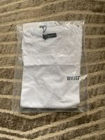 Weißes T-Shirt mit Etikett unisex Gr. S Nordrhein-Westfalen - Mettmann Vorschau