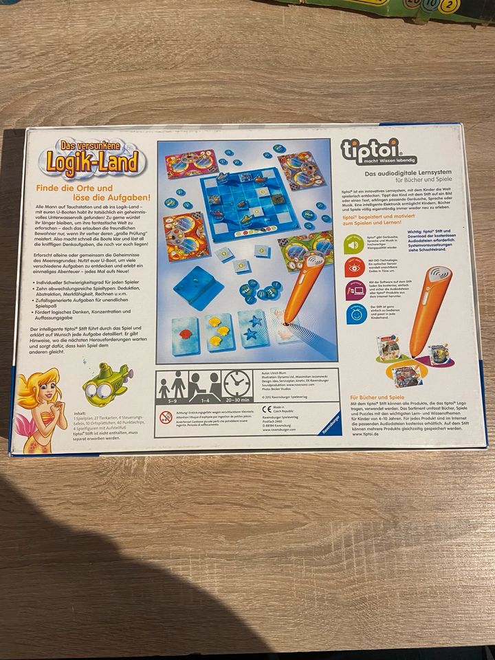 TipToi Das versunkene Logik-Land Brettspiel in Geldern