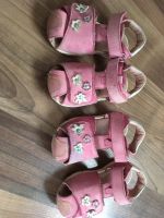 Sandalen Däumling 2x Zwillinge  rosa Blume Sommerschuhe Bayern - Elchingen Vorschau