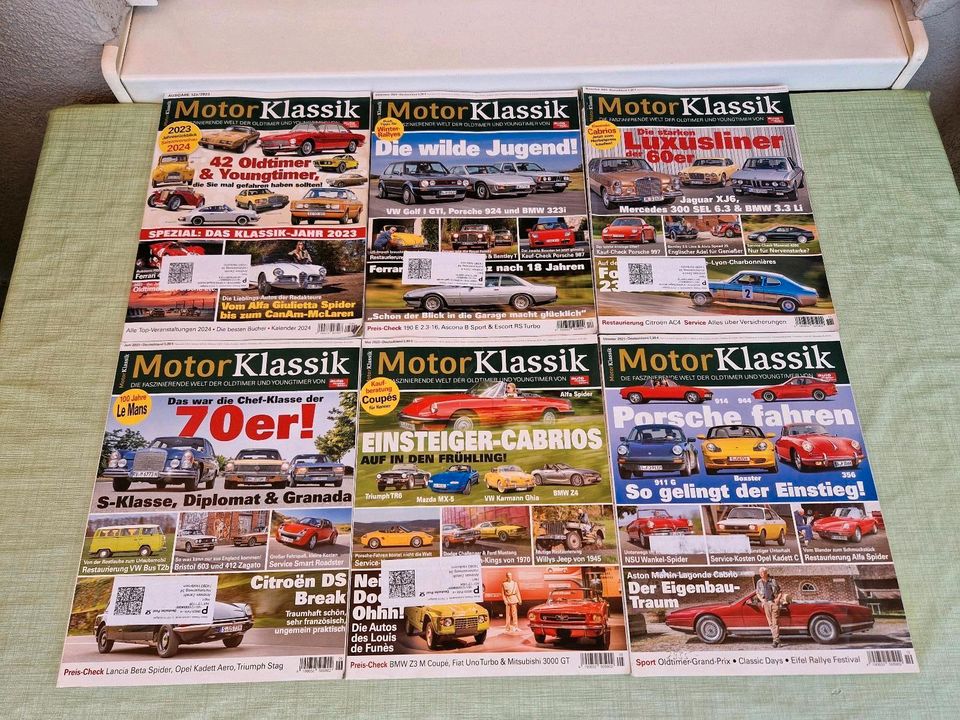 6 Magazine von Motor Klassik in Untereisesheim