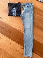 Zara Jeans 38 mit T-Shirt von Mavi S (Set) Woltmershausen - Rablinghausen Vorschau