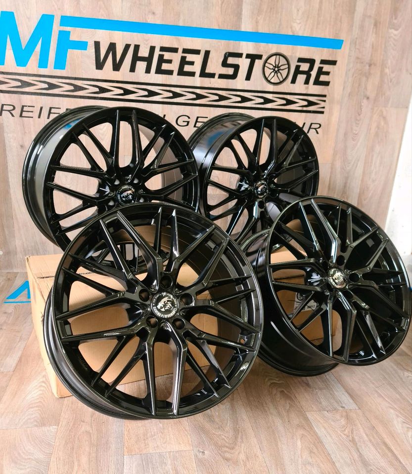 18 Zoll Alufelgen für VW Golf 5 6 7 8 Passat T-Roc Eos Tiguan Arteon Touran Sharan Phaeton Scirocco Mercedes CLA GLA GLB GLK A B C E Klasse Felgen Alufelge Felge Damina dm08 in Lengede