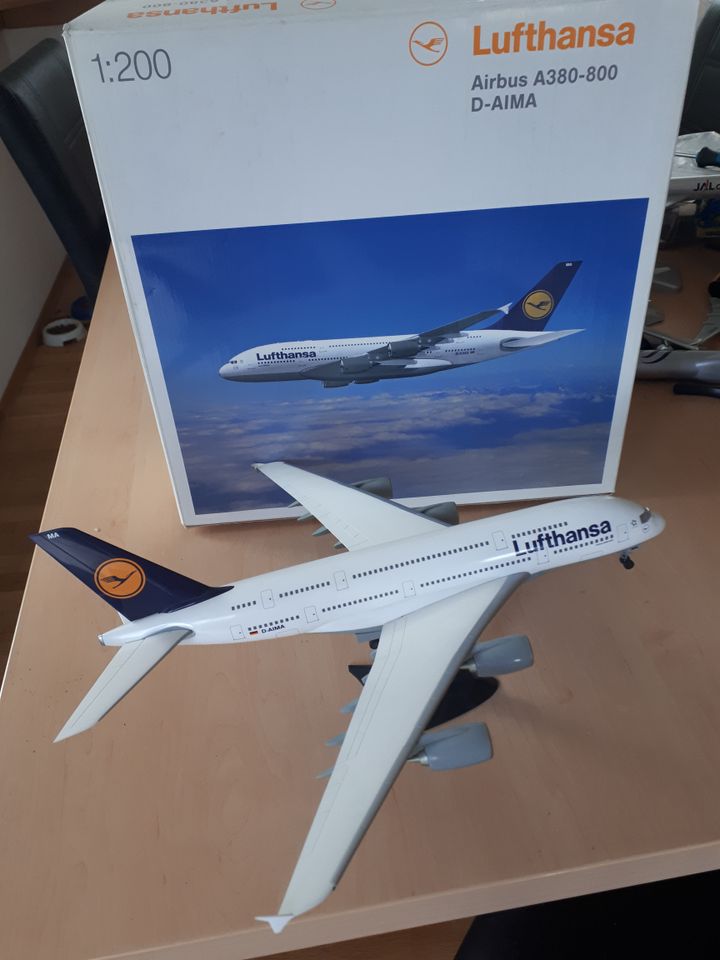 Lufthansa Airbus A380 Herpa 1:200 in Piding