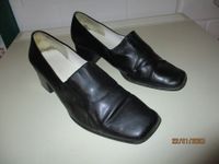 Damen Schuhe Gr. 40 1/2 (7) Farbe: schwarz m. Absatz v. Deichmann Nordrhein-Westfalen - Enger Vorschau