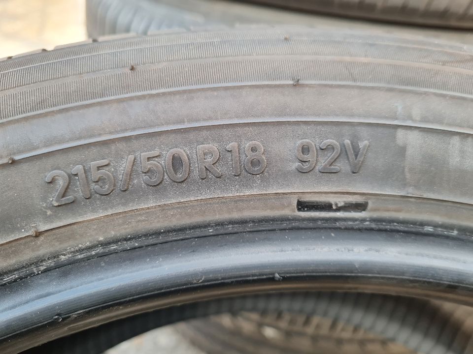 Sommerreifen  215/50 R18 92V in Rot am See