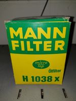 Mann-Ölfilter H 1038 x für Oldtimer Aston Martin, BMW, Land Rover Hannover - Nord Vorschau