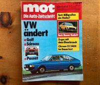 mot Die Auto Zeitschrift Heft 12, 15. Juni 1977 Opel Kadett München - Untergiesing-Harlaching Vorschau