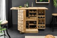 Massiver Barschrank Mosaico, 130cm, Akazie Hamburg-Mitte - Hamburg Rothenburgsort Vorschau