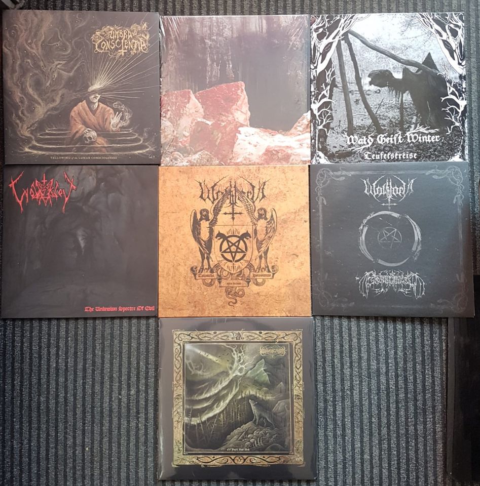 Vinyl sammlung 23 LP heavy metal,death wie neu in Stuttgart