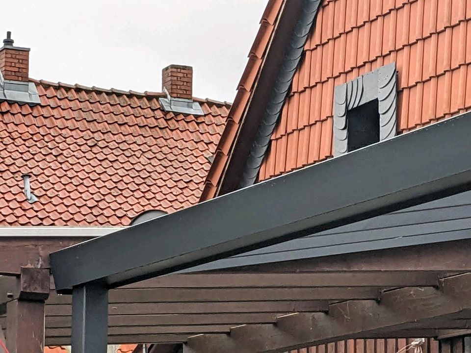 Terrassenüberdachung 5x3 Mit 2 Pfosten VSG 8,2 mm Eindekung in Schieder-Schwalenberg