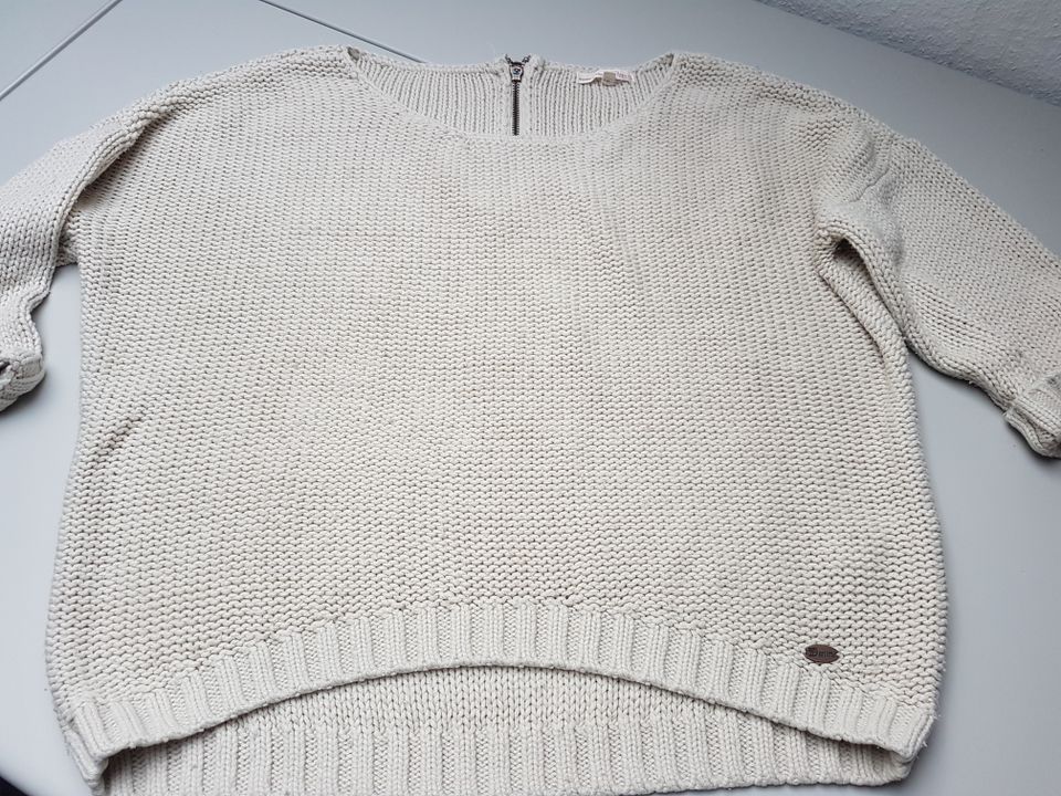 toller, lässiger Pullover Gr. L , Tom Tailor, beige/stein in Heiningen