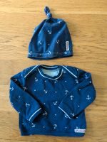 Klitzeklein Set Longsleeve + Mütze 62 blau Anker Baden-Württemberg - Heidelberg Vorschau