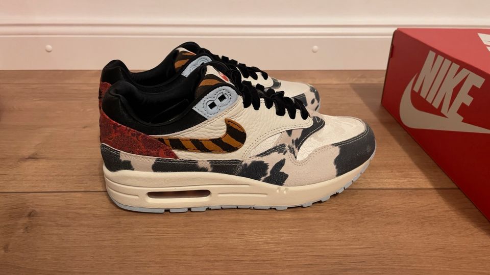 WTS Nike Air max 1 sail/black/celestine blue Gr.38,5 Neu boxed in Preetz