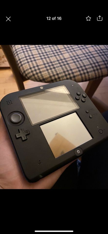 3x genutzt!!! Nintendo 2DS mit spielen! Mit SD Karte in Schortens