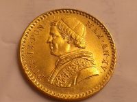 2,5 scudi 1861 AN XIV Vatikan Papst Pius IX. ca. 4,33g Gold st Obergiesing-Fasangarten - Obergiesing Vorschau