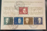 Bund Block 2 Beethoven mit Ersttagssonderstempel Schleswig-Holstein - Reinfeld Vorschau