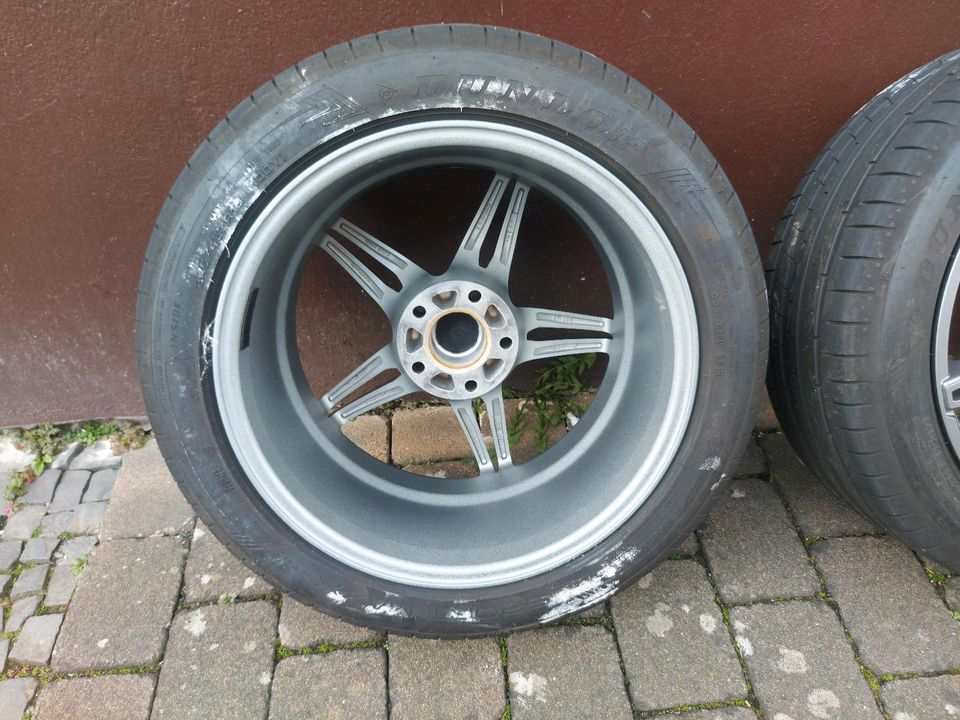 Carmani 18 Zoll Felgen mit Sommerreifen 245/45R18 in Dillenburg