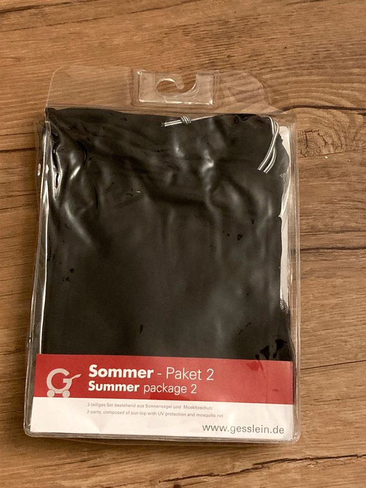 Gesslein Sommer Paket Sonnensegel + Moskitoschutz 1x ausprobiert in Bredstedt