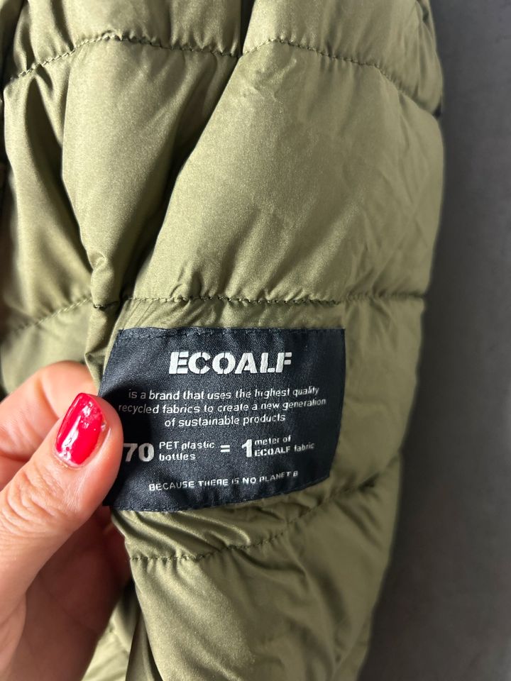 ECOALF amalf mantel nachhaltig vegan khaki neu XL 40 in Erlabrunn