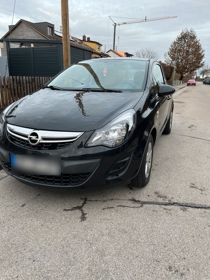 Opel Corsa D 1.4 *Lenkradheizung* *Parksensor* in Königsbrunn