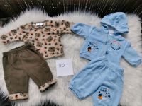 2 warme Sets Pullover Hose Sweatjacke Größe 50 Newborn Baby Junge Thüringen - Heilbad Heiligenstadt Vorschau