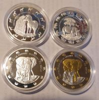 4 x 1 Oz Silber Benin 2015, 1000 Francs, selten Nordrhein-Westfalen - Langenfeld Vorschau