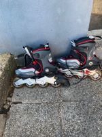 Inlineskates mit inline skates schutzausrüstung Gr.38 Saarland - Mettlach Vorschau