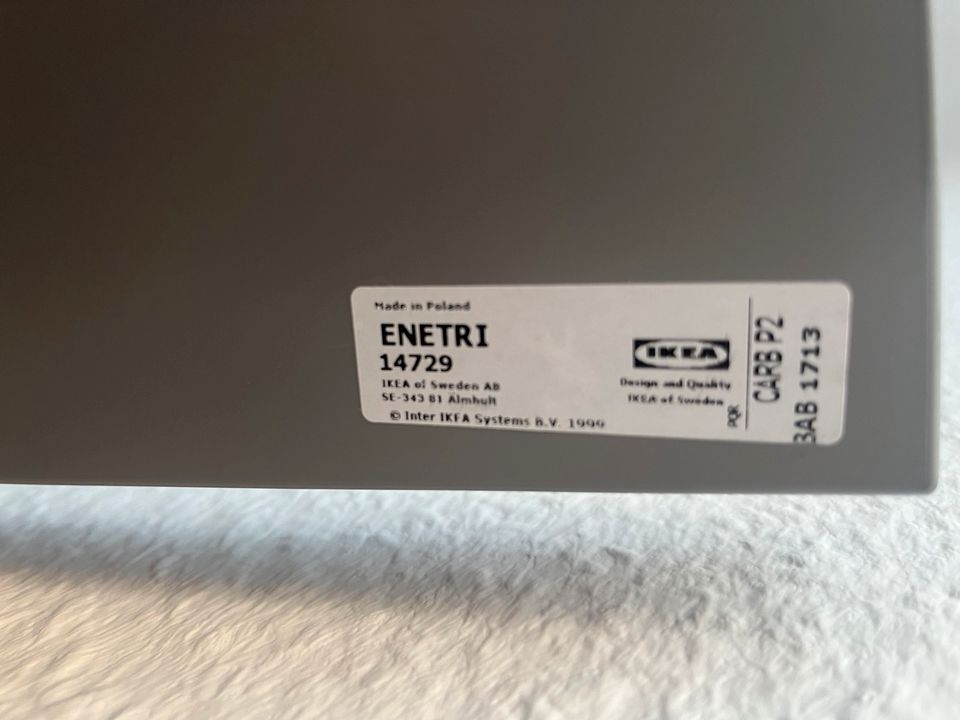 IKEA Enetri Regal grau/weiß in Hannover