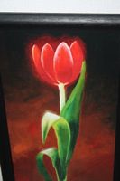 Gemälde,Tulpe, Bild,Leinwand Blume Kunst Hessen - Bensheim Vorschau