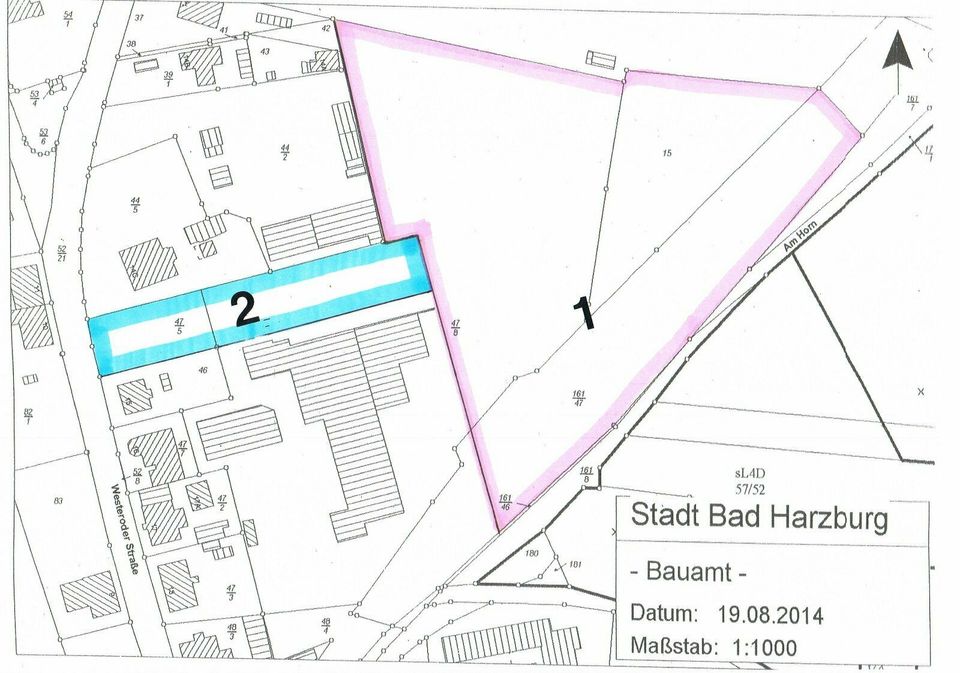 Grundstück in Bad Harzburg LK Goslar Wohnen Gewerbe Baugrundstück in Bad Harzburg