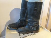 HIP Stiefel Gr.37, Schnalle, Reißverschluss, cooler old Style ! Düsseldorf - Oberkassel Vorschau