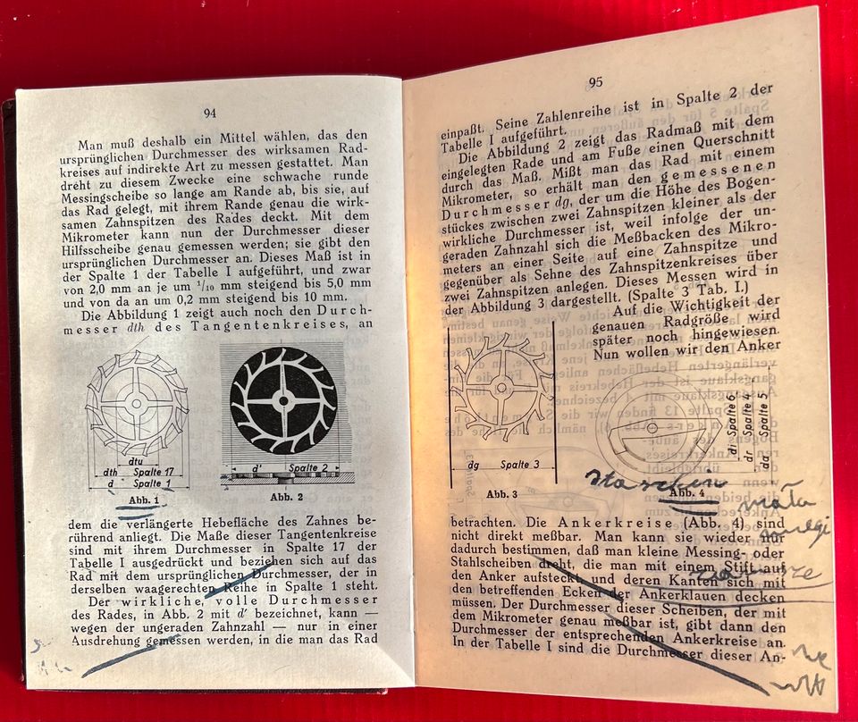 Deutscher Uhrmacher-Kalender für das Jahr 1942  Fr.A.Kames. in Göttingen