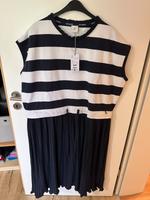 Bogner Plissee Kleid Sweat Sommerkleid 48 XXXL Streifen blau Bayern - Willmering Vorschau