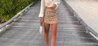 Zara Kleid beige Glitzer Rheinland-Pfalz - Germersheim Vorschau