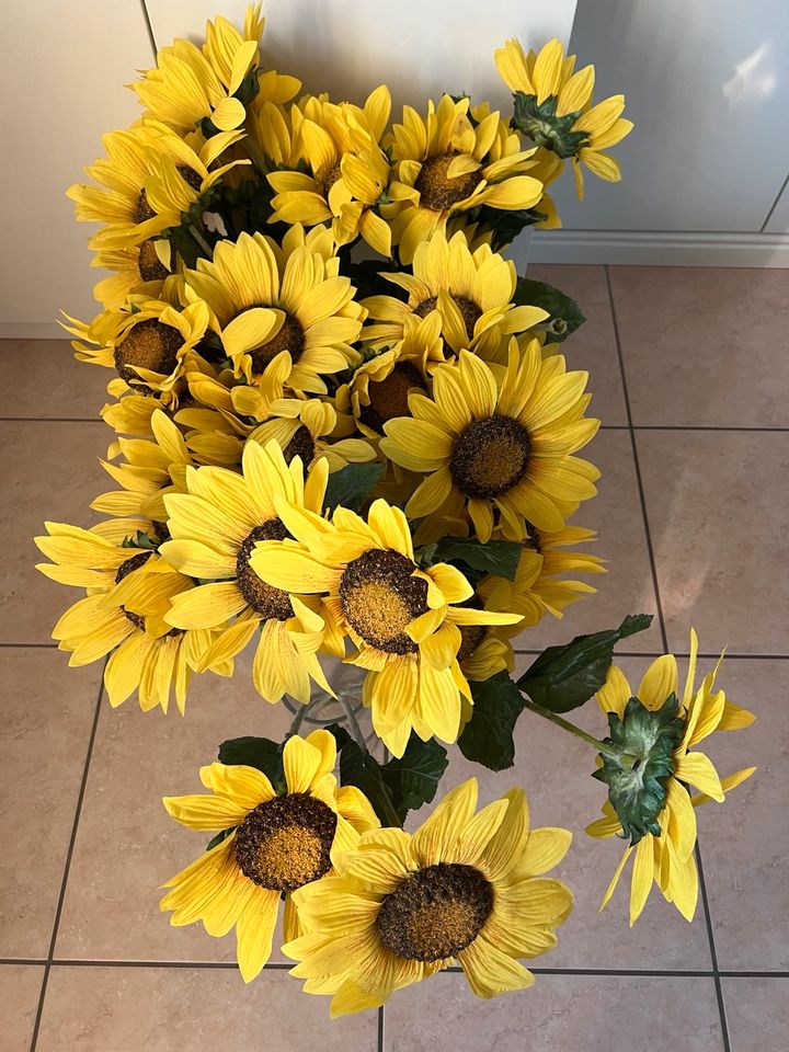 Sonnenblume, Seidenblume, Dekoration, Blumen in Norderstedt