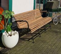 Vintage Gartenbank Parkbank schweres Stahlgestell Nordrhein-Westfalen - Solingen Vorschau