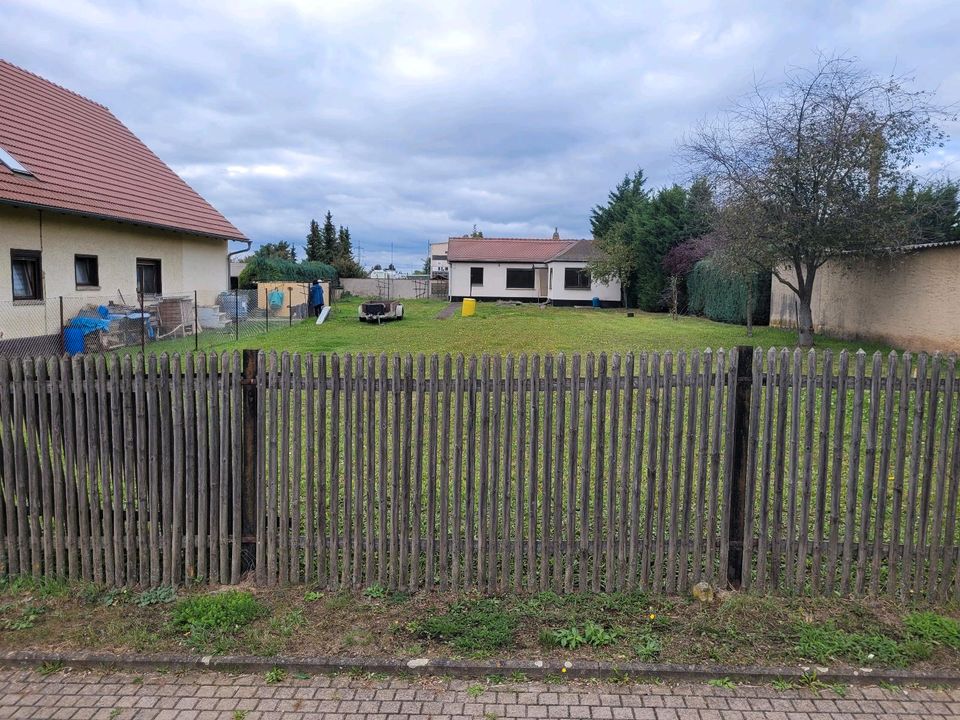 Grundstück mit Massivgartenhaus in Am Ettersberg