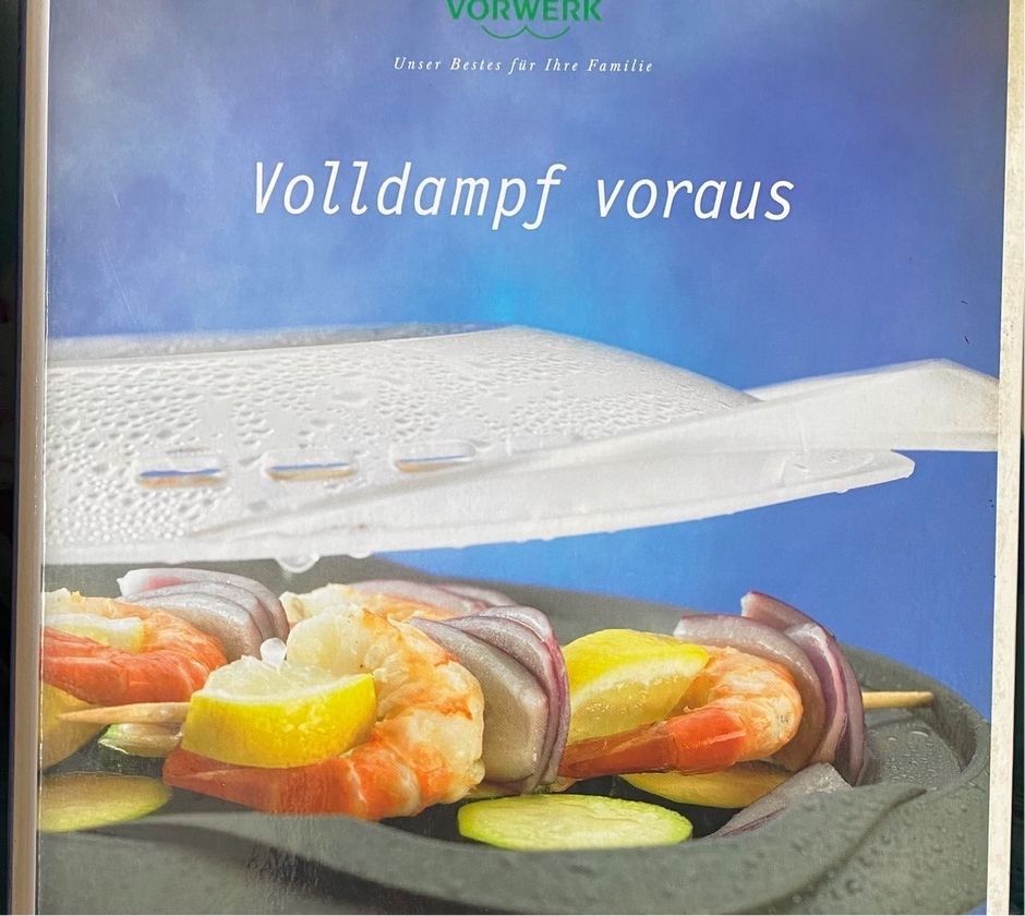Thermomix Kochbuch „Volldampf voraus“ in Schweinfurt