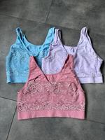 3 x Bustier Gr. XL rosé, Flieder,  blau HSP - neu Saarland - Saarwellingen Vorschau