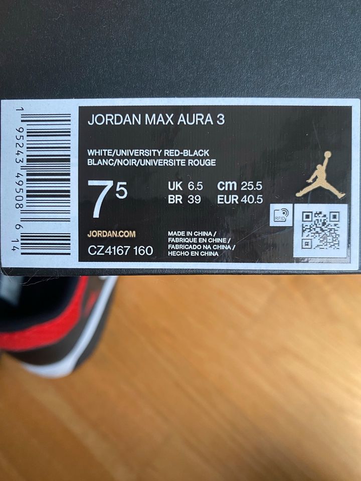 Jordan Max Aura 3 Schuhe Gr. 40,5 wie neue! in Bergisch Gladbach