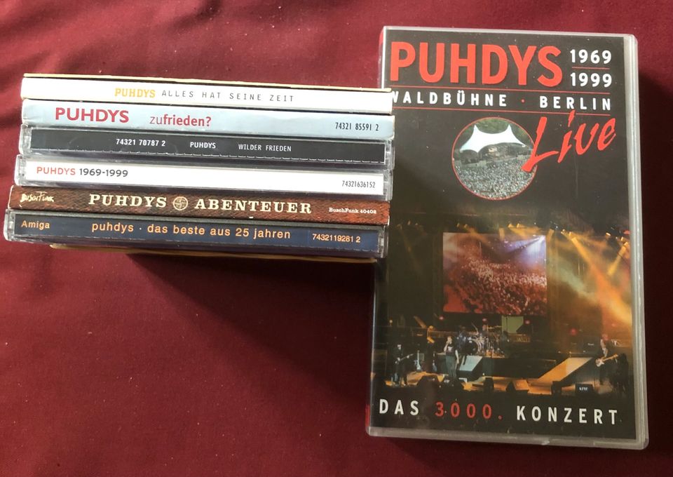Pudys Musik CDs mit VHS* Konvolut* in Mainz