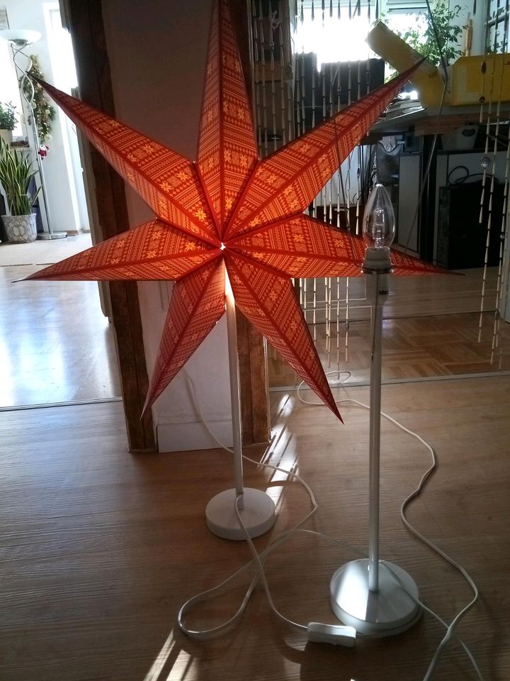 Stehlampe oder Hängelampe *Ideal für Weihnachten 3D Papierstern in Unterhaching