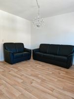 Wie NEU! 2er &3er Couch Wohnlandschaft Ledergarnitur schwarz Sofa Schleswig-Holstein - Flensburg Vorschau