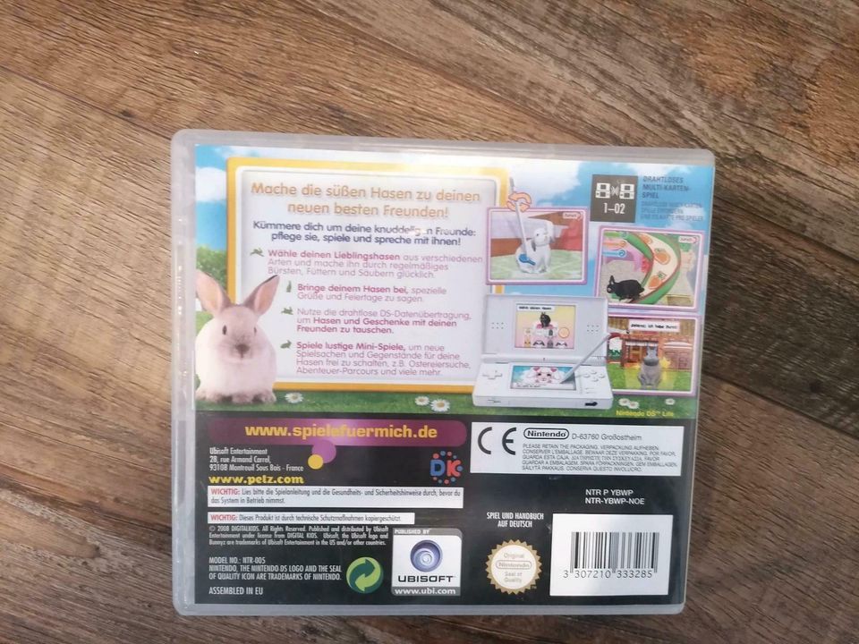 Nintendo DS Spiel : Petz Hasenfreunde in Neudorf-Bornstein