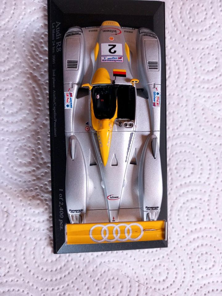 Minichamps Audi R8  24 Std Le Mans 1:43 in Mittelbrunn