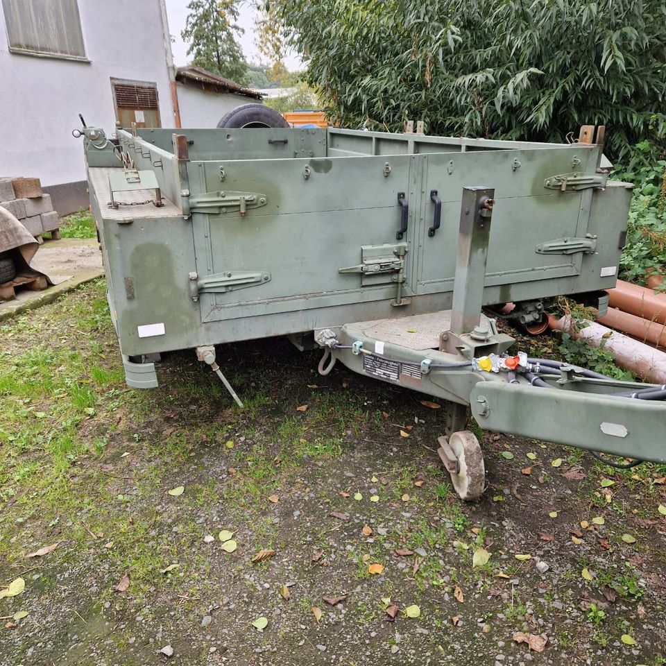 BW Anhänger, 1 Achse,3,49t, Druckluft,Minibagger, Traktor in Laubach